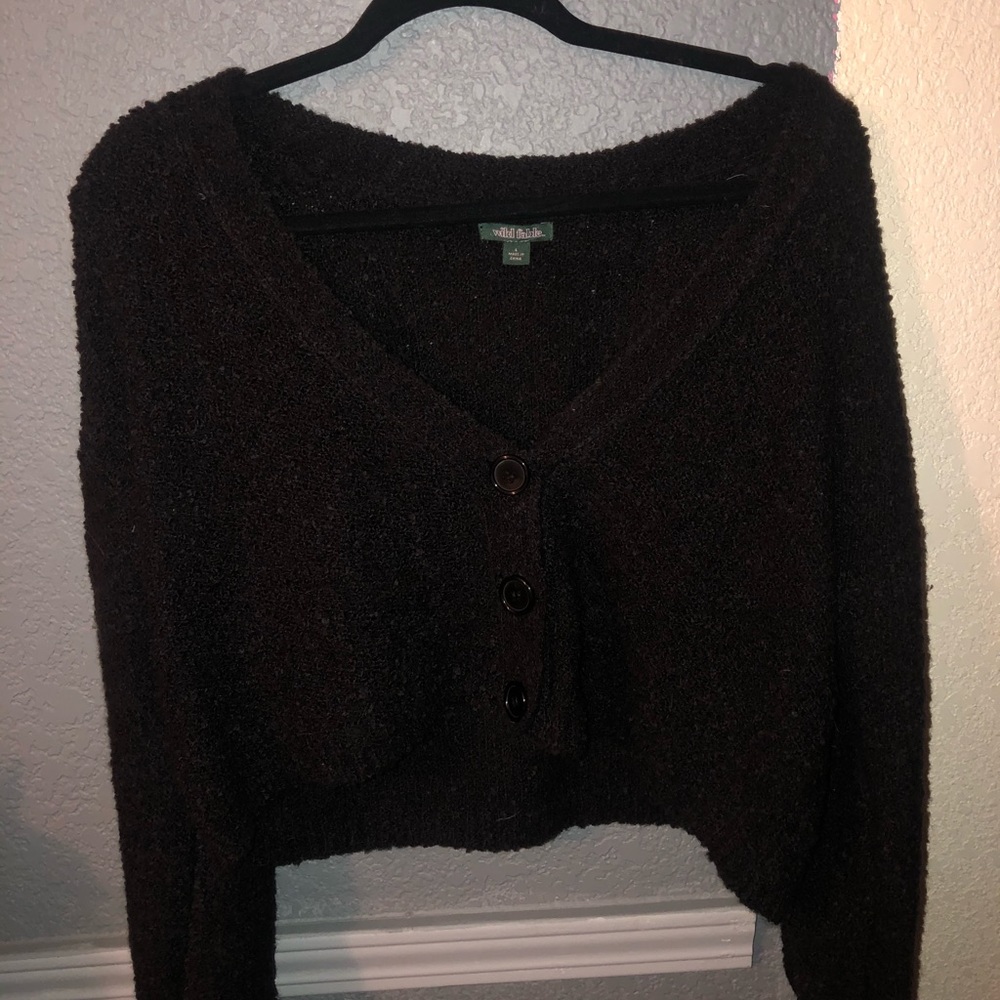 Wild Fable Cropped Cardigan/Sweater